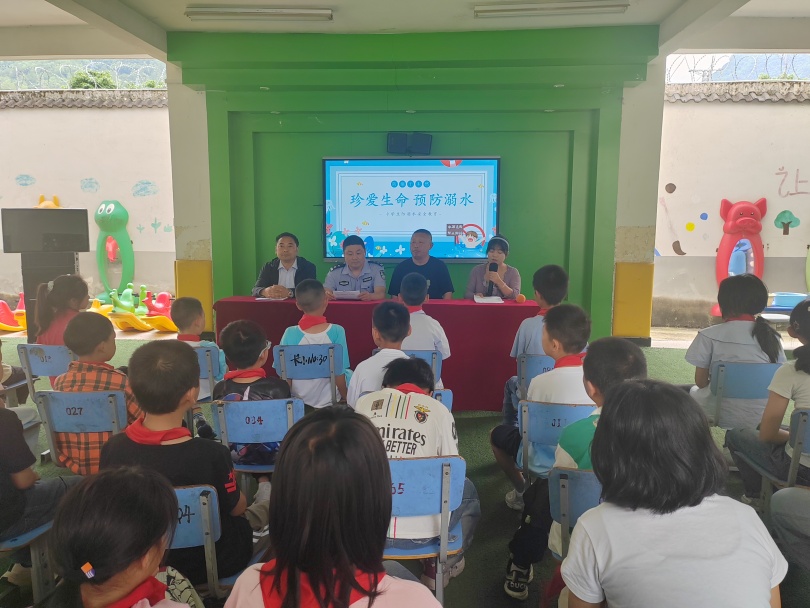 宋洛中心学校开展防溺水安全宣传  筑牢校园生命防线